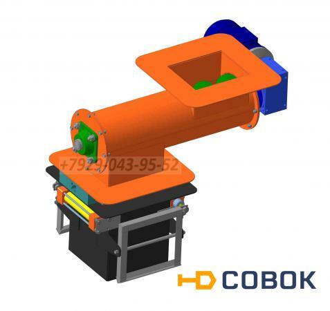 Фото Весовой дозатор сыпучих материалов (дозатор компонентов шнекового типа)