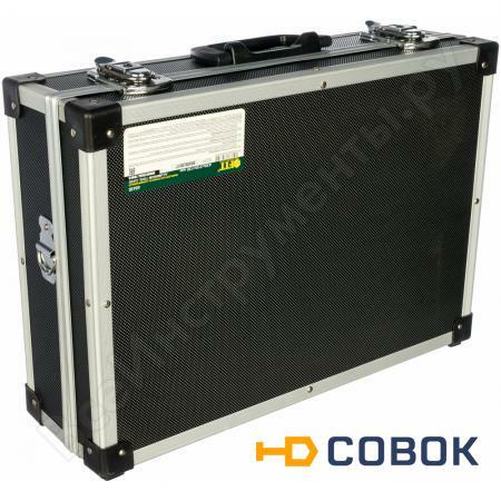 Фото Ящик-чемодан алюминиевый для инструмента (430x310x130 мм) FIT 65630