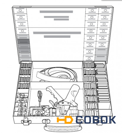 Фото PI-TOOL-SET-02 Набор для опрессовки с гидравлическим прессом