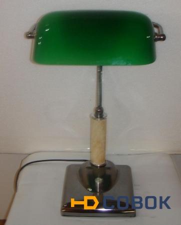 Фото ST-9929T GN лампа настольная банкирская.