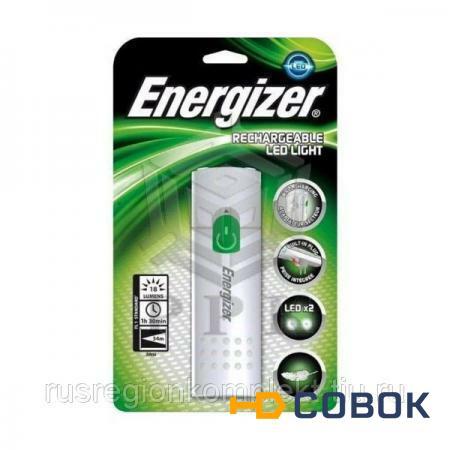 Фото Фонарь ENERGIZER VALUE Rechargeable 2 LED LIGHT