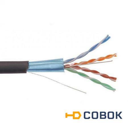 Фото F/UTP 4х2х24AWG категория 5E solid LDPE (LC3-C5E04-339) кабель симметричный