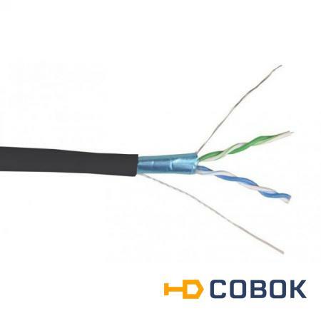 Фото F/UTP 2х2х24AWG категория 5E solid LDPE (LC3-C5E02-339) кабель симметричный