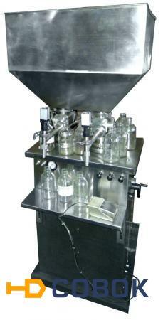 Фото Поршневой полуавтоматический насос-дозатор горячего розлива МД-500Д3