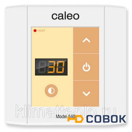 Фото Терморегулятор CALEO 540 накладной цифровой 4 кВт