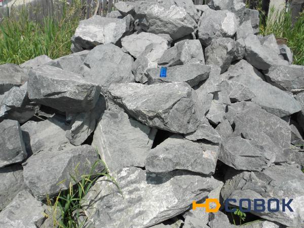 Фото Камень для альп. горок подпорных стен габионов
