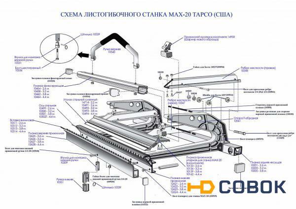 Фото Болт шестигранный для установки верхней фиксирующей ручки