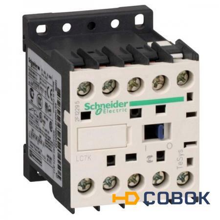 Фото Пускатель э/м Tesys K 3P,6 А,НЗ,42V 50/60 ГЦ Schneider Electric LC1K0601D7