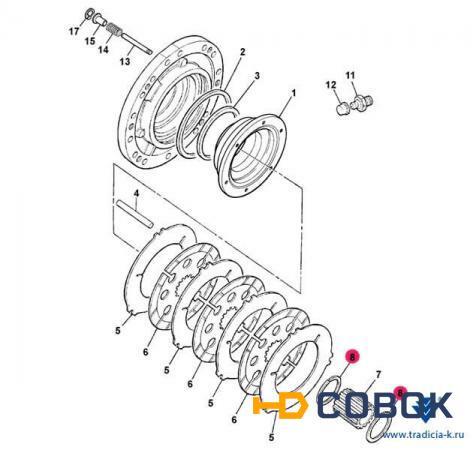 Фото Стопорное кольцо 2203/0071 на JCB 3CX