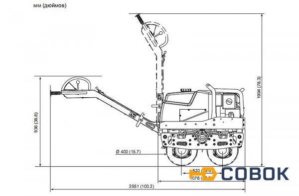 Фото РУЧНОЙ ВИБРОКАТОК ATLAS COPCO LP6500