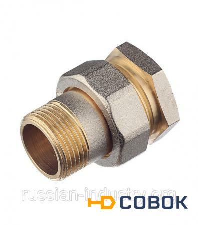 Фото Американка прямая сгон 3/4" внутр(г) х 3/4" нар(ш)