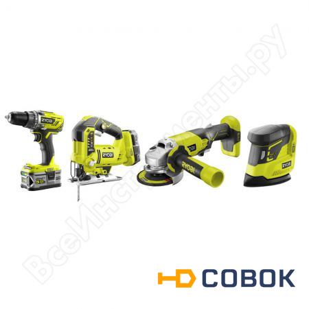 Фото Набор инструментов Ryobi ONE+ R18CK4B-252S 5133003620