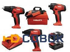 Фото Набор аккумуляторных инструментов 12В HILTI SF2+SFD2+SID2