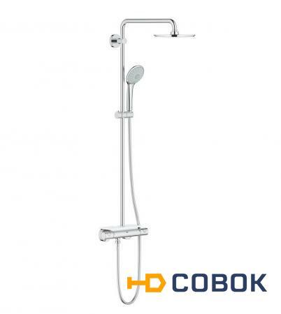 Фото Grohe Euphoria System 210 26363000 Душевая система с термостатом (хром)