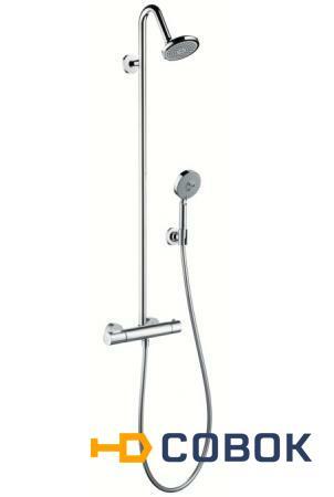 Фото Hansgrohe Axor Citterio M 34630000 Душевая система с термостатом (хром)