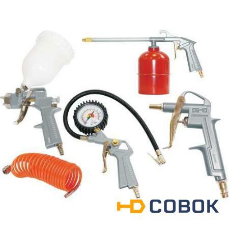 Фото Fubag Набор пневмоинструмента Air tool Kit 120101 (5 предметов)