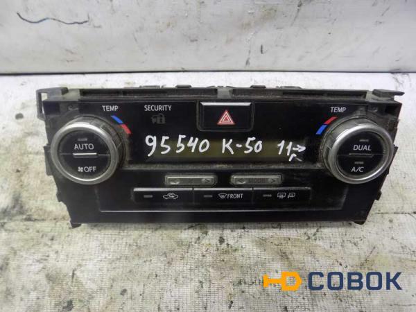 Фото Блок управления отопителем Toyota Camry 50 (095540СВ)