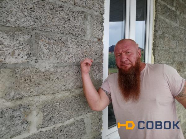 Фото Арболит блок