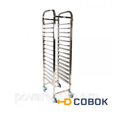 Фото Тележка транспортировочная EKSI PJ15 (15 ур. 400х600) Guangdong Henglian Food Machinery Co.Ltd т.м