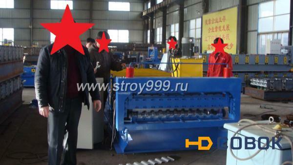 Фото Двухъярусная линия для производства профнастила С10 и С21 из Китая