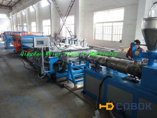 Фото Линия для производства вспененного листа из ДПК