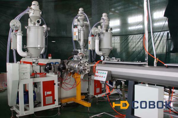 Фото Машина для производства труб PEX с барьерным слоем