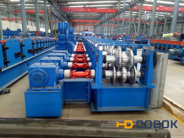 Фото Профилегибочное оборудование для производства балок барьерного ограждения в Китае