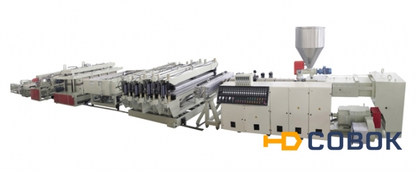 Фото Линия по производству вспененного листа ПВХ