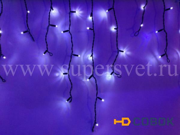 Фото Светодиодные флэш-занавеси "Бахрома" LED-RPLR-80-2M-240V-FLASH (белый холодный