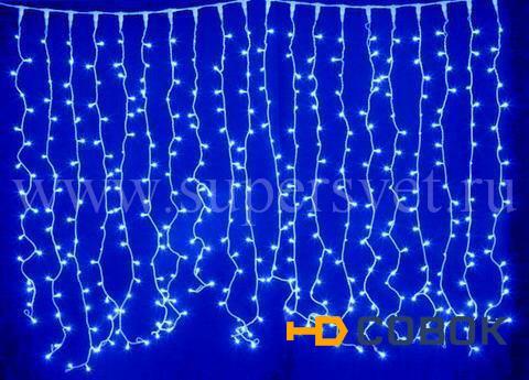 Фото Светодиодные занавеси "Плей-лайт" LED-PLS-3720 -240V (синий)
