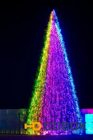 Фото Набор освещения Хамелеон RGB для елок 8 м.