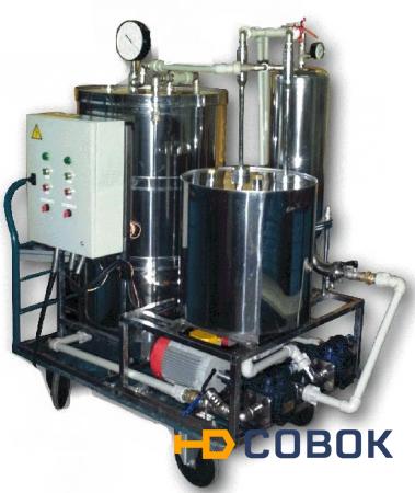 Фото Оборудование для очистки топлива от воды и механических примесей и осушка нефти без выпаривания