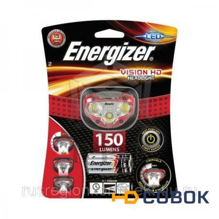 Фото Фонарь ENERGIZER Vision HD Headlight