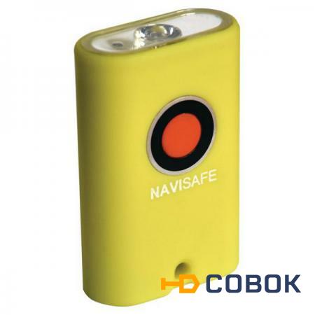 Фото Navisafe Карманный фонарик жёлтый Navisafe Navi Light Mini Yellow/404 7090017580544 59 x 39 x 18 мм водонепроницаемый до 100 м глубины