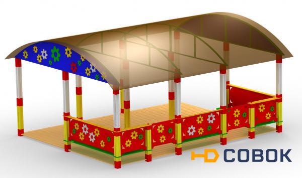 Фото Теневой навес тип-3