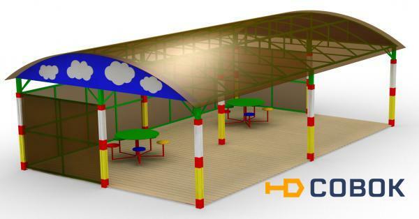 Фото Теневой навес тип-2