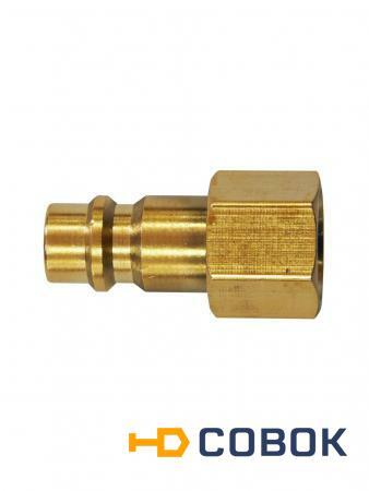 Фото Штуцер для быстроразъема внутр. резьба 3/8" (латунный) Forsage