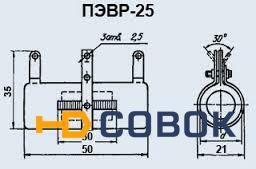Фото ПЭВР 25 22 Ом