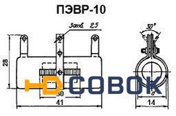 Фото ПЭВР 10 33 Ом