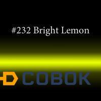 Фото Содовое цветное стекло #232 Bright Lemon 1.5m 10 мм