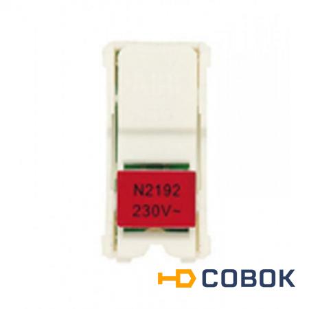 Фото Zenit Лампа неоновая для двухполюсных выключателей/переключателей/кнопок цоколь красный; N2192 RJ