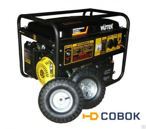 Фото Электрогенератор DY6500LX с колёсами и аккумулятором