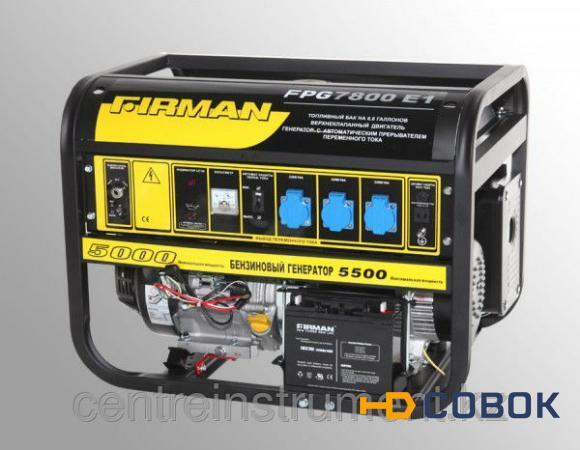 Фото Бензиновый генератор Firman FPG 7800E1