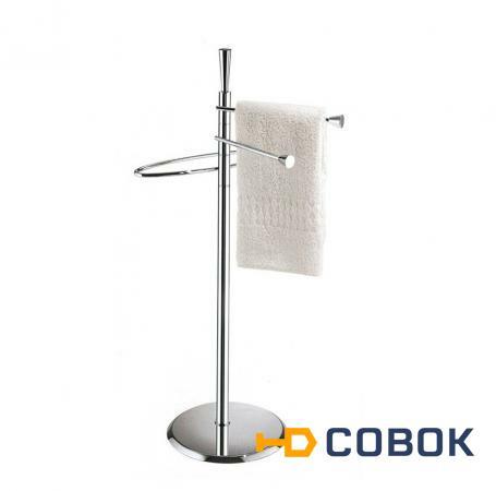 Фото Colombo Design ISOLE B9403 Стойка для ванной комнаты - полотенцедержатель 90 см (хром)