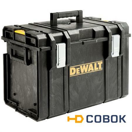 Фото Ящик-модуль для электроинструмента Dewalt Large Bin Unit DS400 пластмассовый с органайзерами Stanley 1-70-323