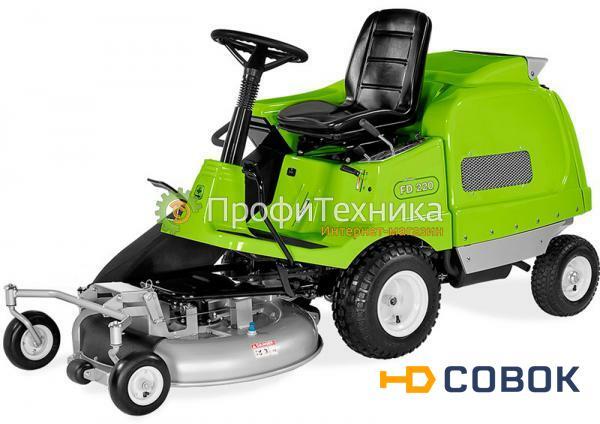 Фото Райдер Grillo FD 220R B&S Vanguard (в комплекте с декой и травосборником)