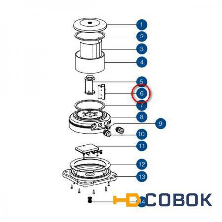 Фото DHR Светодиодная печатная плата DHR 80.99.00.22 красная для навигационных огней DHR80