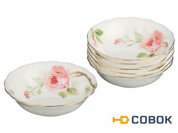 Фото Набор розеток из 6 шт. "амелия" диаметр=10 см. Porcelain Manufacturing (22-1027)