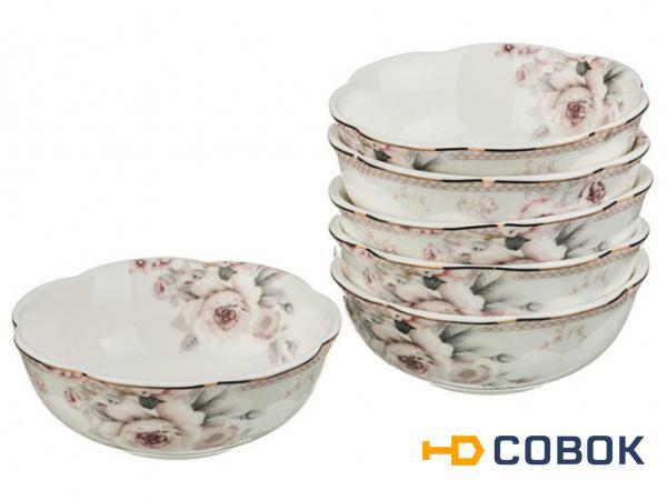 Фото Набор розеток "диана" из 6 шт.диаметр 10 см. Porcelain Manufacturing (264-669)