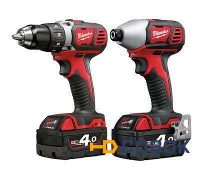 Фото Milwaukee M18 BPP2D-402C Набор Аккумуляторных инструментов